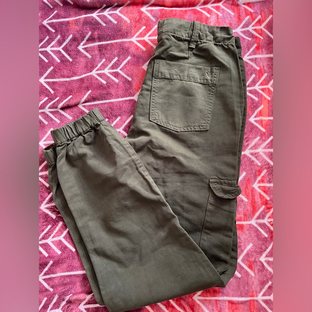 Army Green Cargo Pants